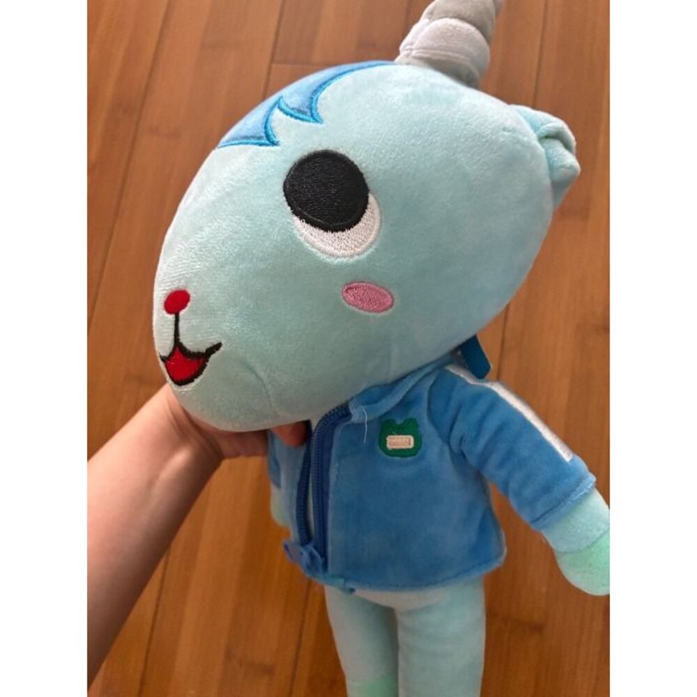 Animal Crossing Horizons Sherb The Goat Plush Stuffed Animal Cuddle Doll 13"